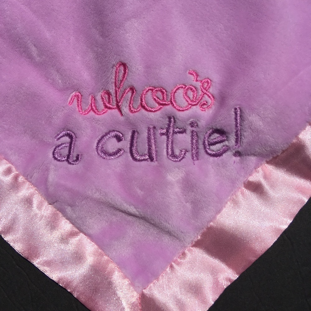 Owl Plush Security Blanket Lovey Whoo’s A Cutie Plushie Toy Stepping Stones New - Picture 2 of 8